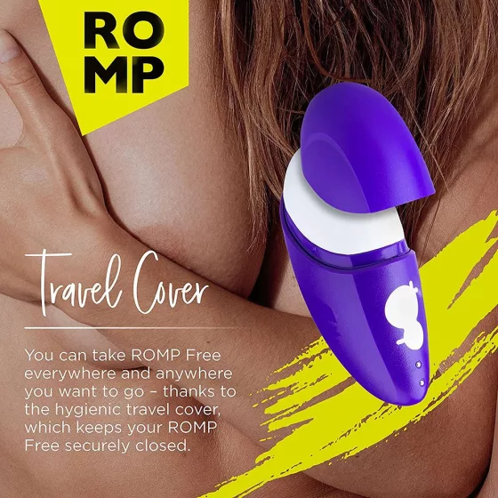 Romp Free léghullámos csiklóizgató (lila).