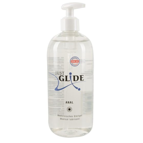 Just Glide Anal vízbázisú síkosító anál használatra (500 ml)