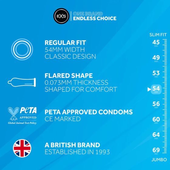 EXS Regular standard óvszer (12 db)