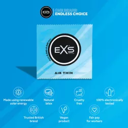 EXS Air Thin ultra vékony óvszer (12 db)