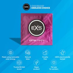 EXS Extra Thick vastagított falú óvszer (12 db)