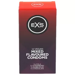 EXS – Mixed Flavoures 4 féle ízesített óvszer (12 db)