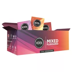 EXS – Mixed Flavoures 4 féle ízesített óvszer (144 db)