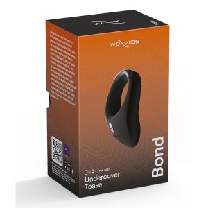 We-Vibe Bond viselhető, vibrációs heregyűrű (fekete) (APP-os)