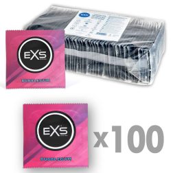 EXS Bubble Gum óvszer, rágógumi aromával (100 db)