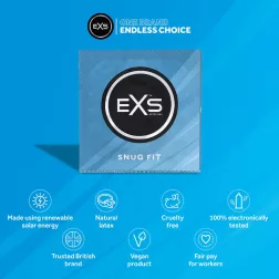 EXS Snug kisebb méretű óvszer (49 mm) (100 db)