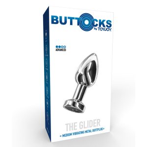 Buttocks The Glider vibrációs fém anál dildó, akkumulátorral (M méret - 8,5 cm) Buttocks The Glider vibrációs fém anál dildó, akkumulátorral (M méret - 8,5 cm)