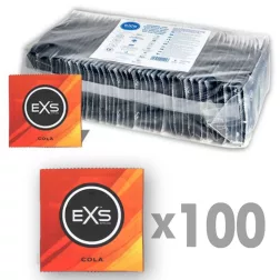 EXS – Crazy Cola óvszer, kóla aromával (100 db)