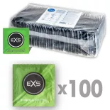   EXS Ribbed & Dotted redőzött, rücskös felületű óvszer (100 db)