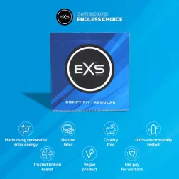 EXS Regular standard óvszer (100 db)