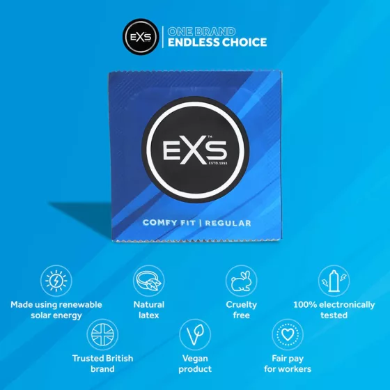 EXS Regular standard óvszer (100 db)