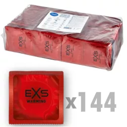 EXS Warming óvszer, melegítő hatással (144 db)