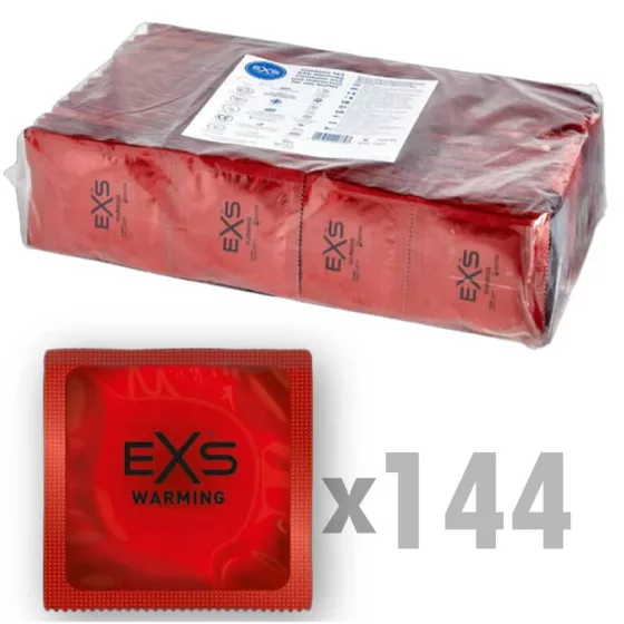 EXS Warming óvszer, melegítő hatással (144 db)