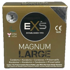 EXS Magnum Large extra méretű óvszer (3 db)