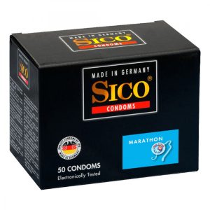 Sico Marathon 50 db óvszer késleltető hatűsú síkosítóval