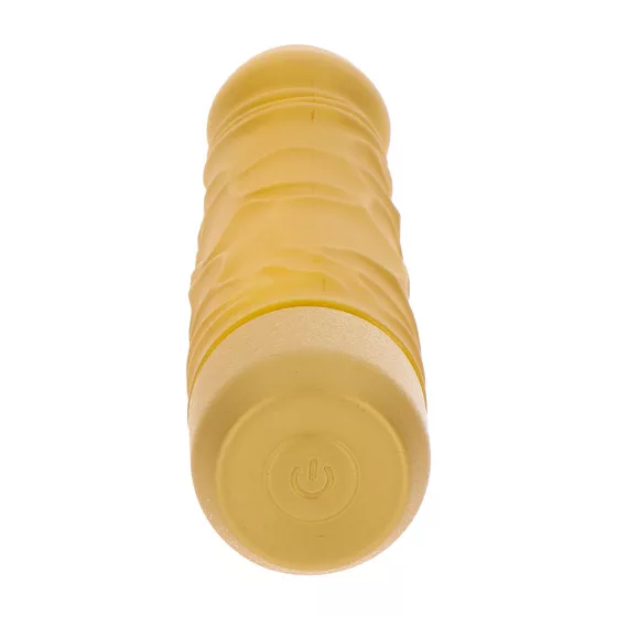 ToyJoy – Gold Dicker realisztikus vibrátor (arany)