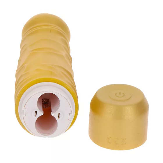 ToyJoy – Gold Dicker realisztikus vibrátor (arany)