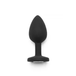   ToyJoy – Diamond Booty Jewel anál dildó áttetsző kristállyal (S méret)
