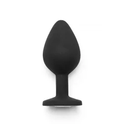   ToyJoy – Diamond Booty Jewel anál dildó áttetsző kristállyal (M méret)