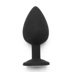   ToyJoy – Diamond Booty Jewel anál dildó áttetsző kristállyal (L méret)