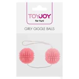 Toy Joy Girly Giggle Balls puha, tüskés gésagolyó páros