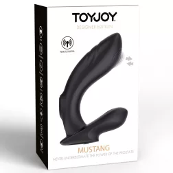   ToyJoy – Mustang kétmotoros prosztatavibrátor pulzációval, távirányítóval.