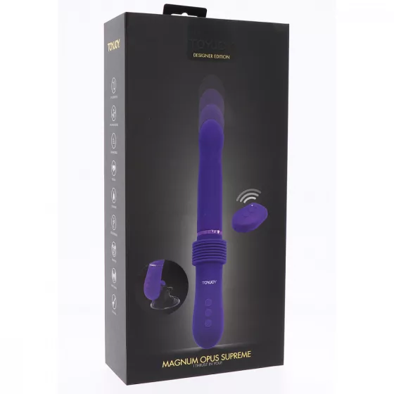 ToyJoy – Magnum Opus Thruster 2. kézi szexgép, távirányítóval, tapadótalppal