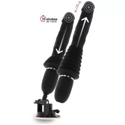   ToyJoy – Magnum Opus Thruster Pro kézi szexgép, távirányítóval, tapadótalppal