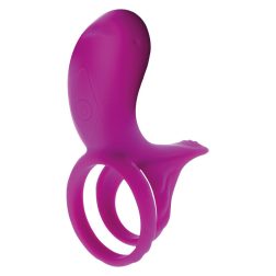   Xocoon Couples Stimulator vibrációs pénisz és heregyűrű, távirányítóval