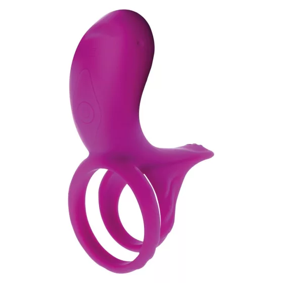 Xocoon Couples Stimulator vibrációs pénisz és heregyűrű, távirányítóval