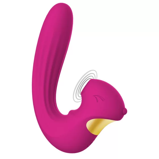 Xocoon Celestial Love vibrátor, léghullámos csiklóizgatóval