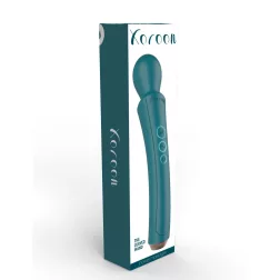 Xocoon – The Curved Wand kézi masszírozógép (zöld).