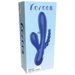   Xocoon Triple Love vibrátor, pulzációs csiklóággal, anál gyöngysorral