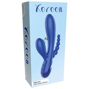 Xocoon Triple Love vibrátor, pulzációs csiklóággal, anál gyöngysorral Xocoon Triple Love vibrátor, pulzációs csiklóággal, anál gyöngysorral