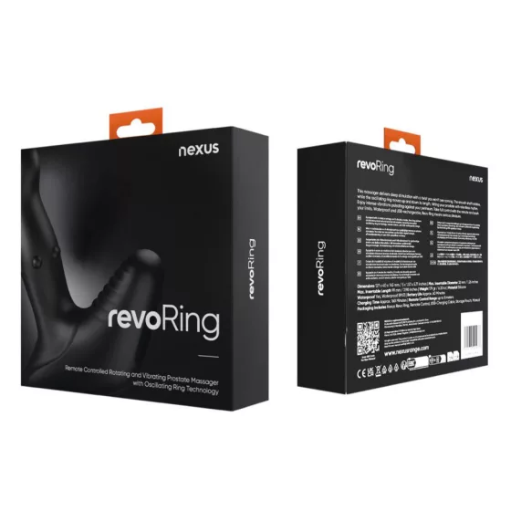 Nexus – Revo Ring prosztata stimuláló forgófejjel, gyöngysorral és gátstimulációval (távirányítható)
