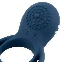 Boners – vibrációs pénisz- és heregyűrű (kék)