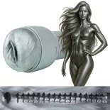 Kiiroo Feel - Argenta Kiros punci maszturbátor (ezüst)