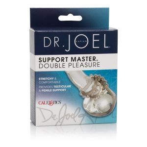 Calexotics Dr. Joel Support Master kéttagú, ágacskás péniszgyűrű és herepánt Calexotics Dr. Joel Support Master kéttagú, ágacskás péniszgyűrű és herepánt