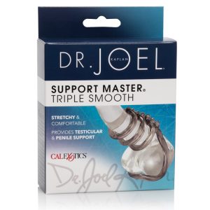 Calexotics Dr. Joel Support Master háromtagú péniszgyűrű és herepánt Calexotics Dr. Joel Support Master háromtagú péniszgyűrű és herepánt
