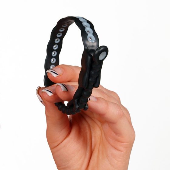 Perfect Fit Speedshift méretre állítható péniszgyűrű (fekete)