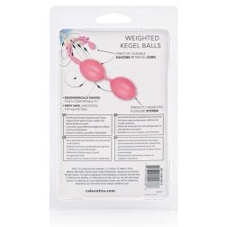   Calexotics Weighted Kegel Balls gésagolyó páros (rózsaszín)