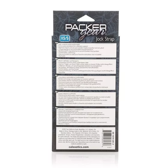 Calexotics – Packer Gear Jock Strap hám (XS-S méret)