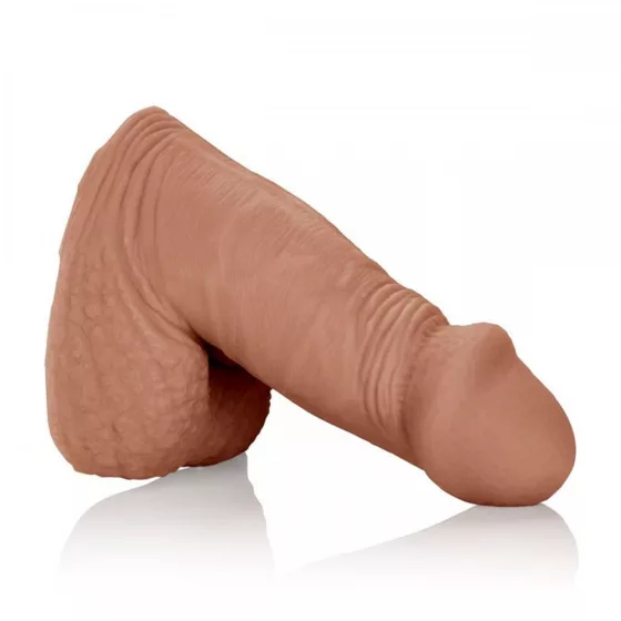 Calexotics – Packing Penis puha pénisz 4" (barna bőrszín, 10 cm)
