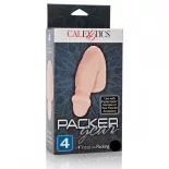   Calexotics – Packing Penis puha pénisz 4" (világos bőrszín, 10 cm)