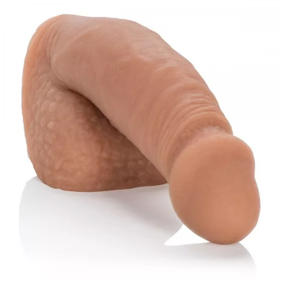 Calexotics – Packing Penis puha pénisz 5" (barna bőrszín, 13,5 cm)