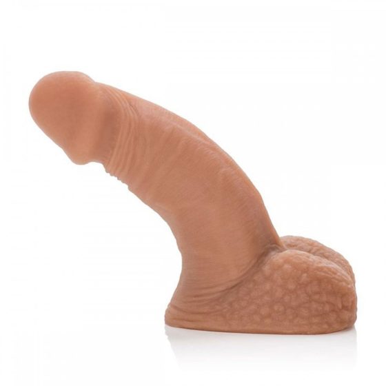 Packing Penis puha pénisz 5" (barna bőrszín - 13,5 cm)