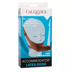 Calexotics – Accomodator dildós fejhám (barna)