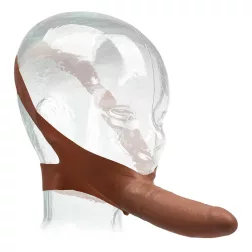 Calexotics – Accomodator dildós fejhám (barna)
