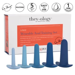   Calexotics – They-Ology 5 darabos, hordható anál dildókészlet