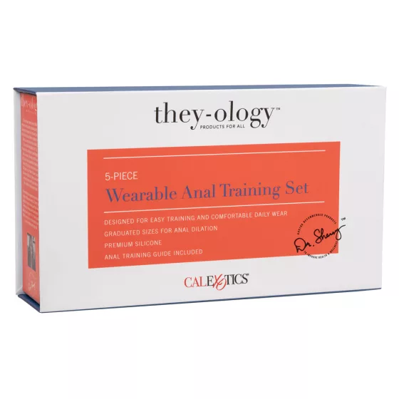 Calexotics – They-Ology 5 darabos, hordható anál dildókészlet
